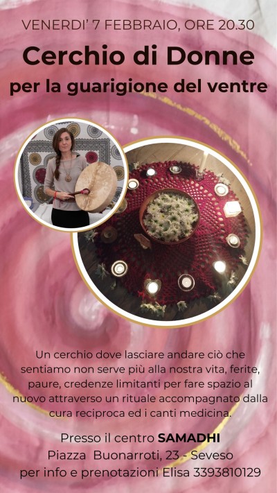 Venerdì 07/02/25 Cerchio di donne