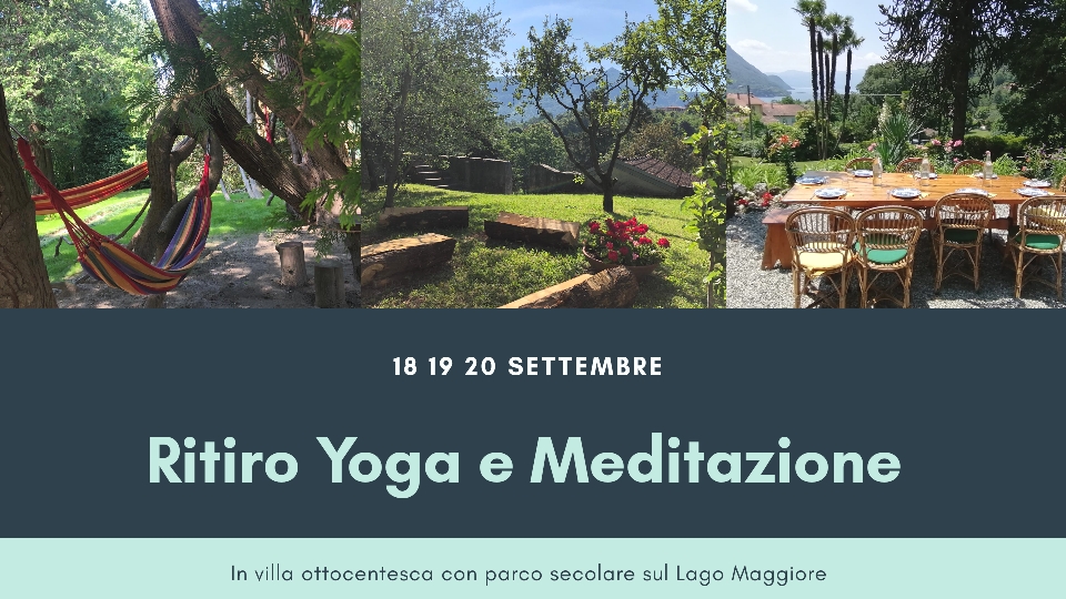 18-20 settembre 2020: Ritiro Yoga e Meditazione