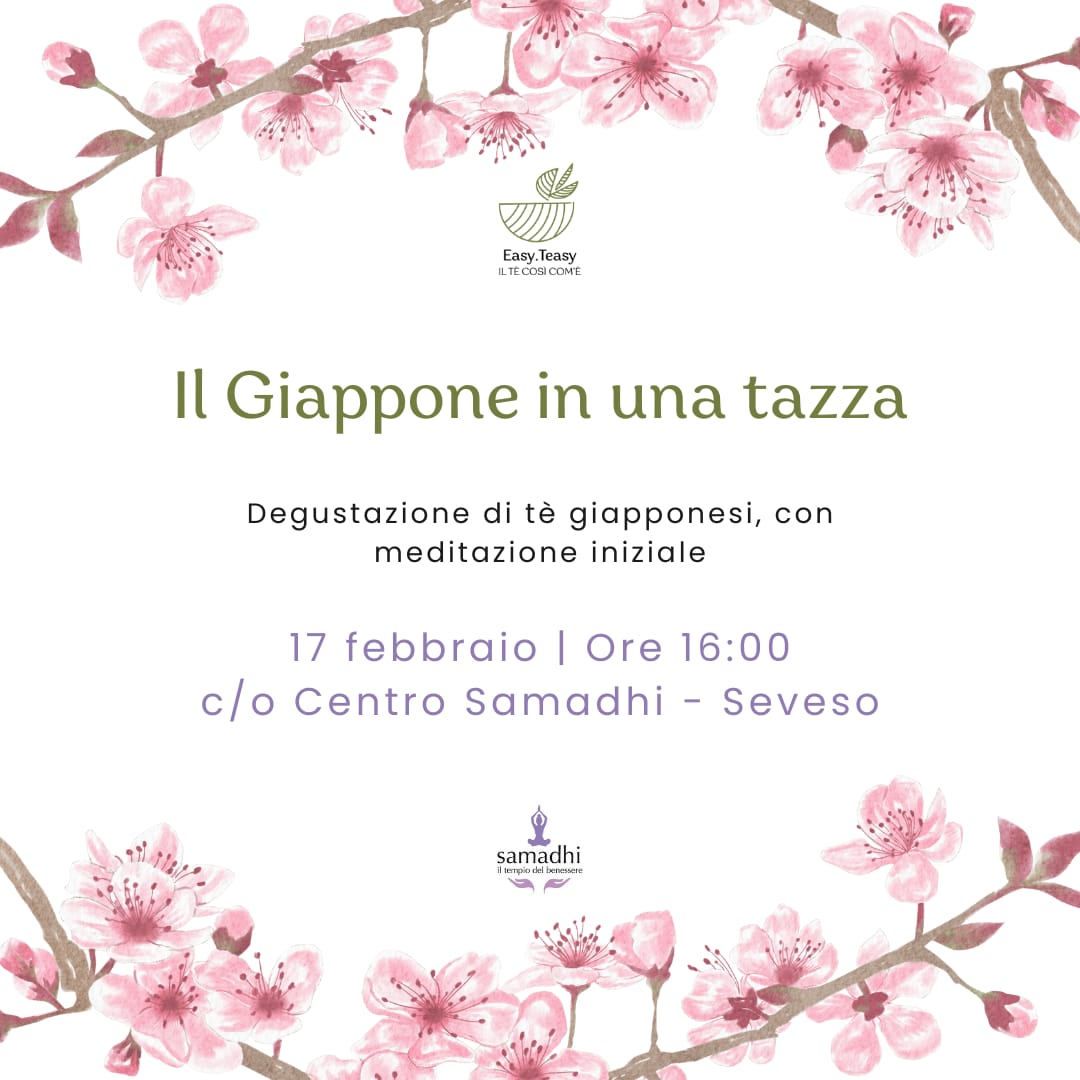 Sabato 17/02 Il Giappone in una tazza