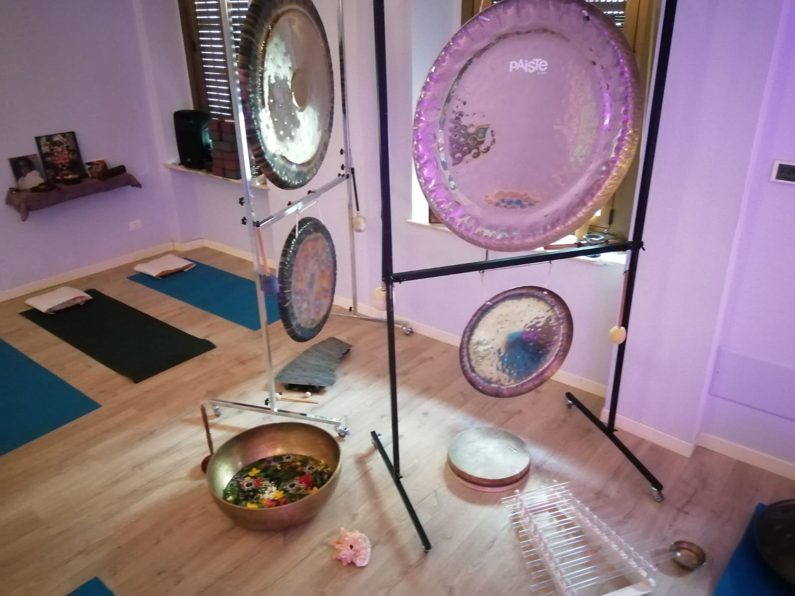 Sabato 26/11 Bagno di Gong e Viaggio sonoro