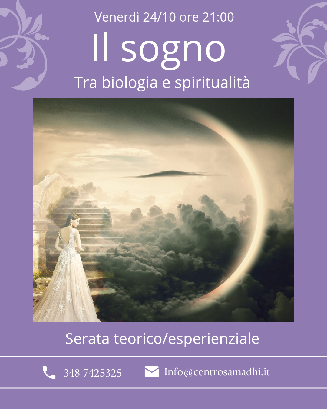 Venerdì 24/10 ore 21:00: Il Sogno -tra biologia e spiritualità-