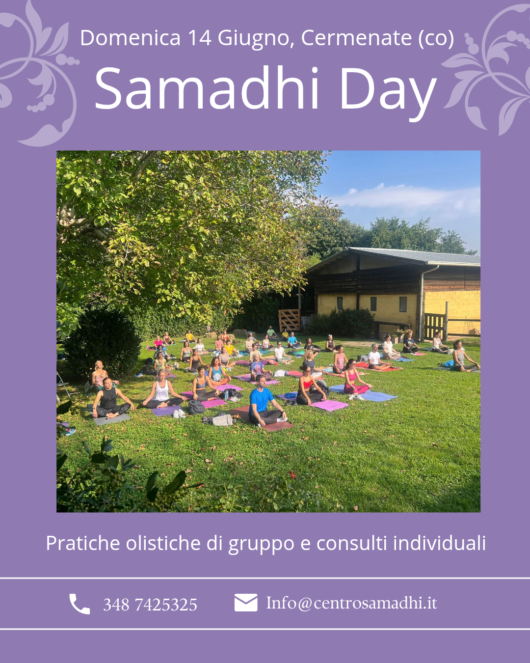 Domenica 14 Giugno 2026: Samadhi Day (seconda edizione)