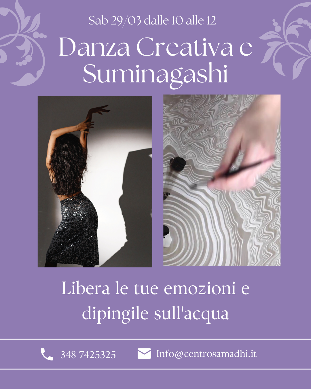 Sabato 29/03 dalle 10 alle12 