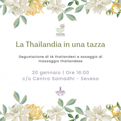 Sabato 20/01/24 La Thailandia in una tazza